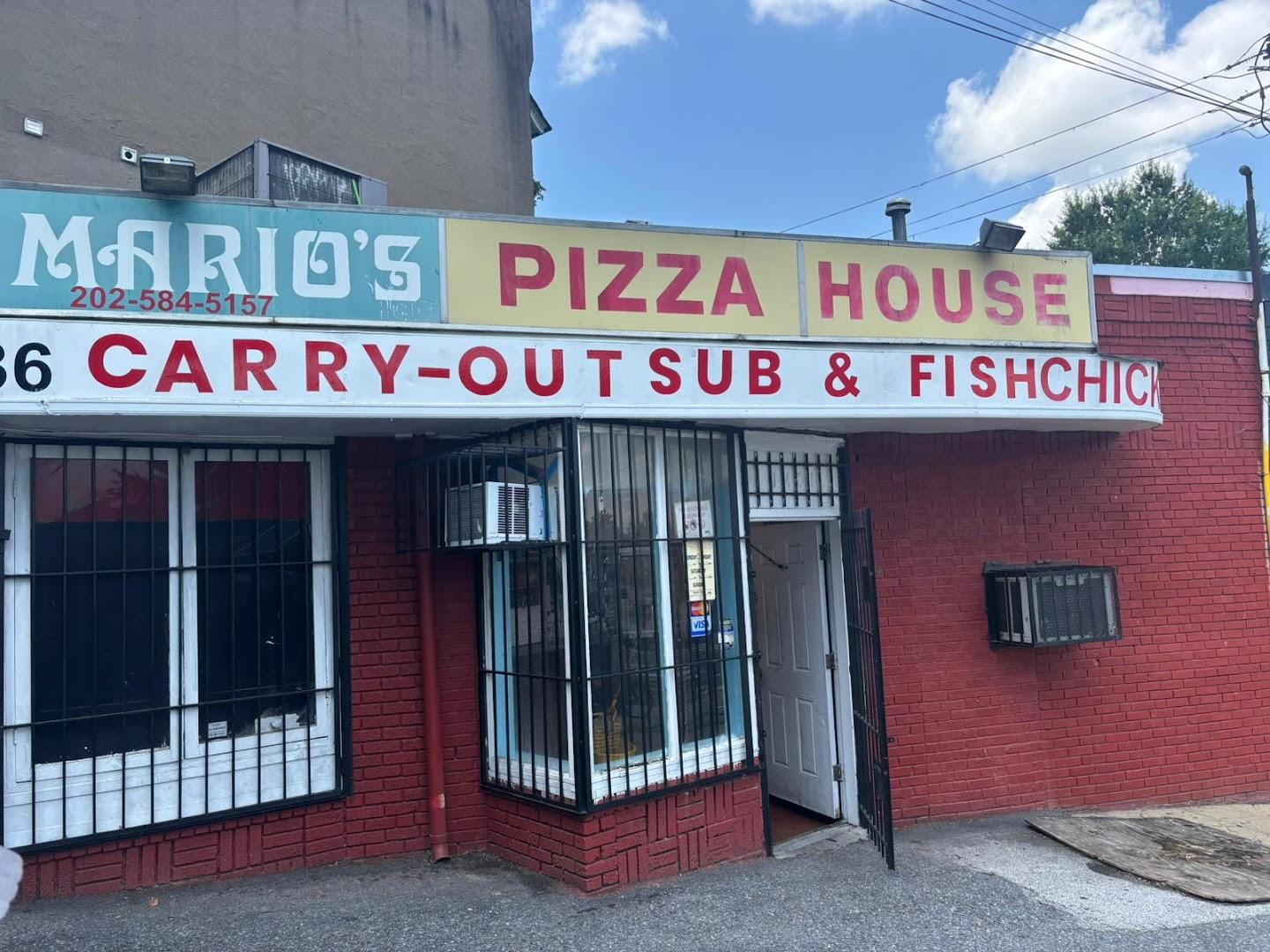 Mario's Pizza House Menu image 1